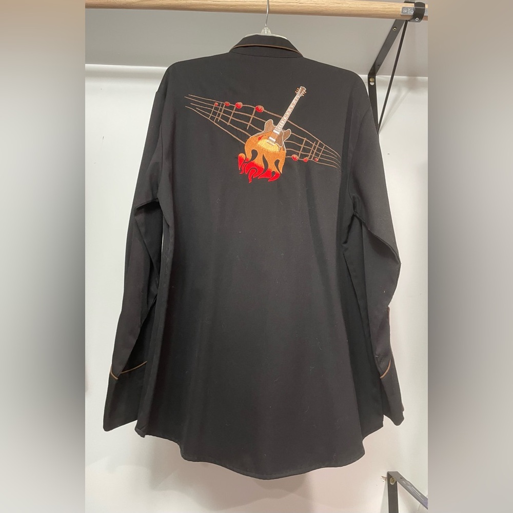Vintage Scully Embroidered Shirt - Picture 4 of 5